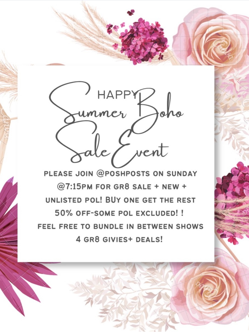 Live Notice!l Like this listing2be notified of lives!join the fun! All NWT!